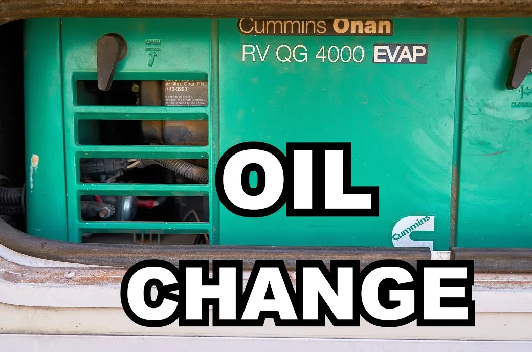 RV generator oil change and maintenance service in Jensen Beach